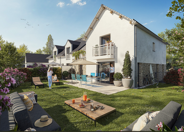 Les Villas de B&eacute;telgeuse &agrave; Quiberon